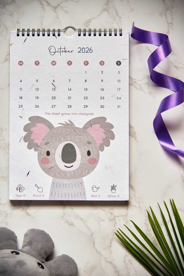 Welcome to the Jungle | A Kids Wall Calendar for 2026