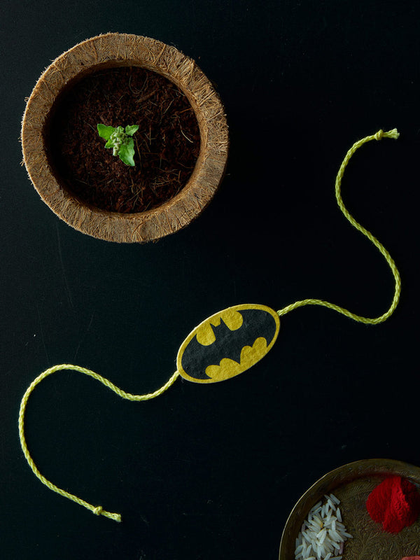 Batman Plantable Rakhi: Shadows of Gotham, Blooms of Earth