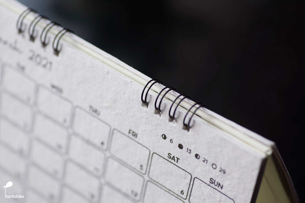 The Minimalist | Plantables Planner-Calendar 2026