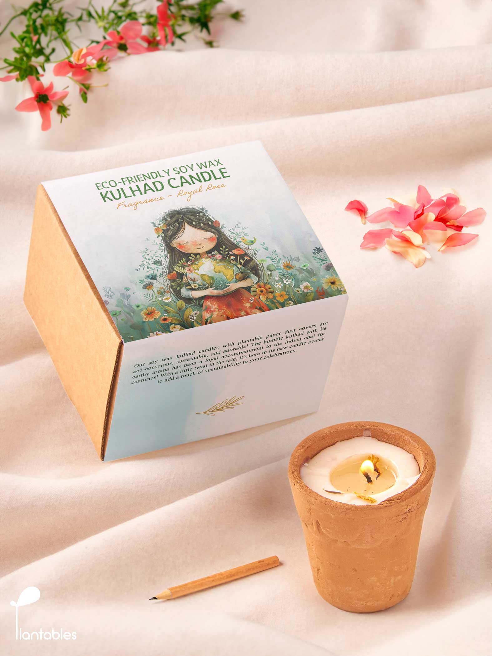 Environment Day Kulhad Candle