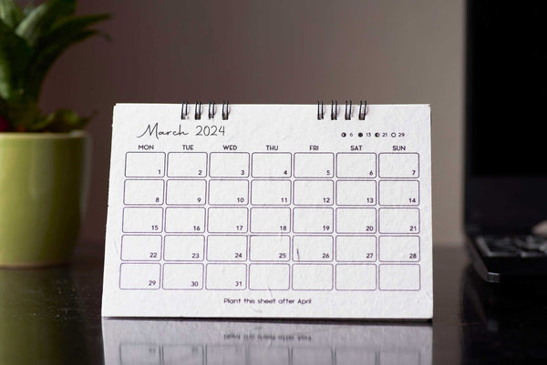 The Minimalist | Plantables Planner-Calendar 2025