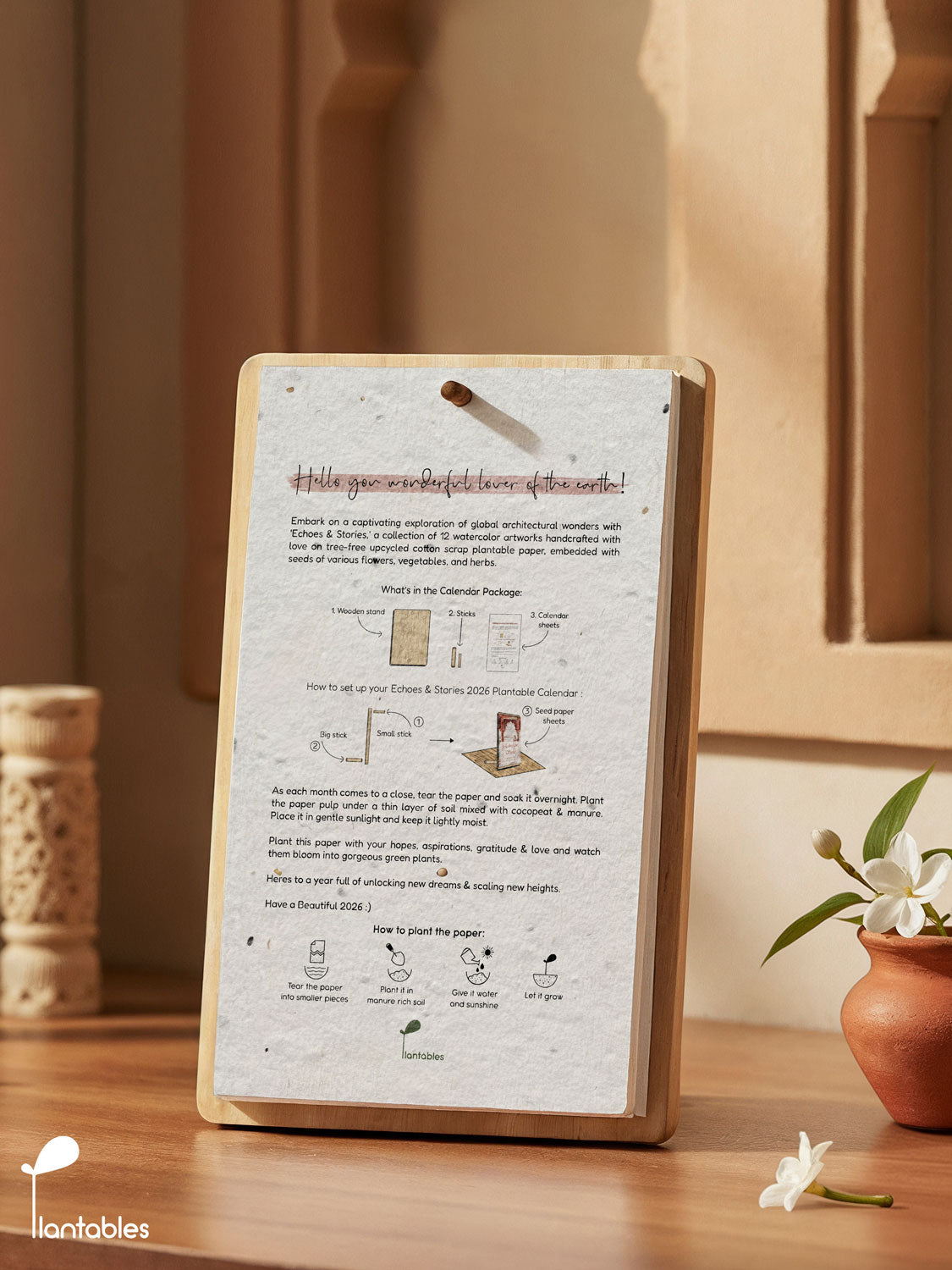 Echoes & Stories Calendar 2026