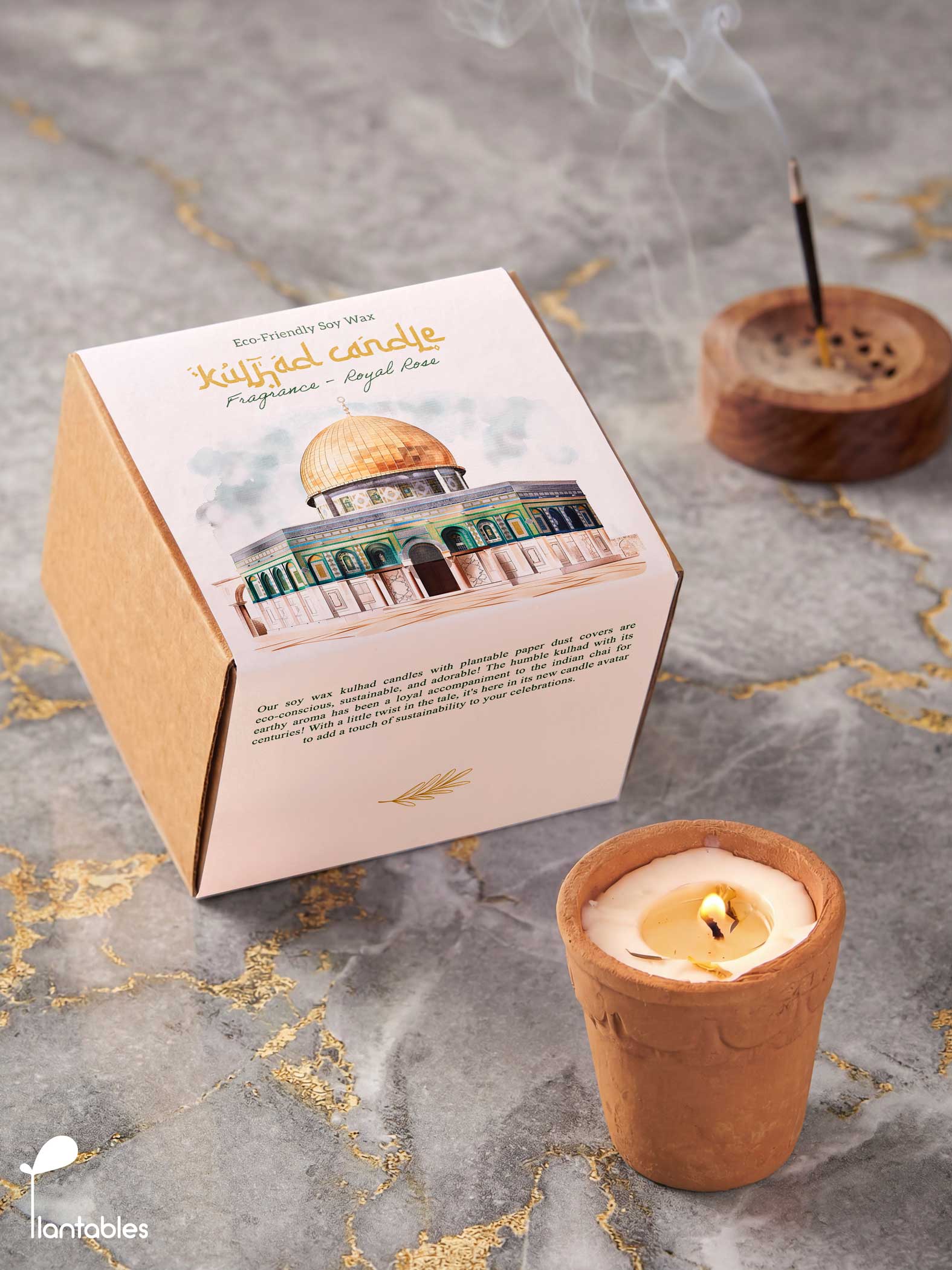 Eid Kulhad Soy Wax Candle