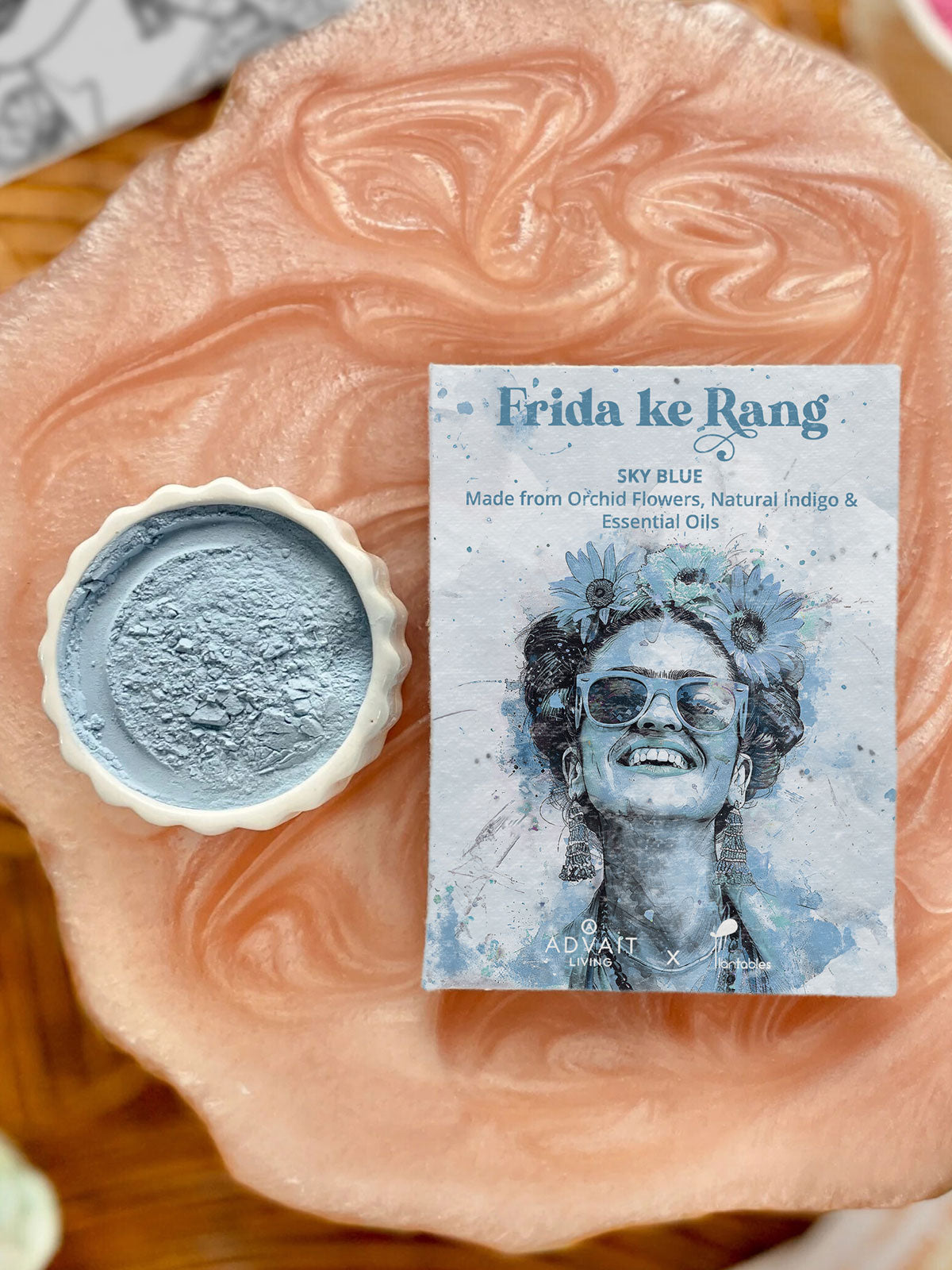 Frida ke Rang | Holi Art Kit | Organic Gulals & Plantable Postcards