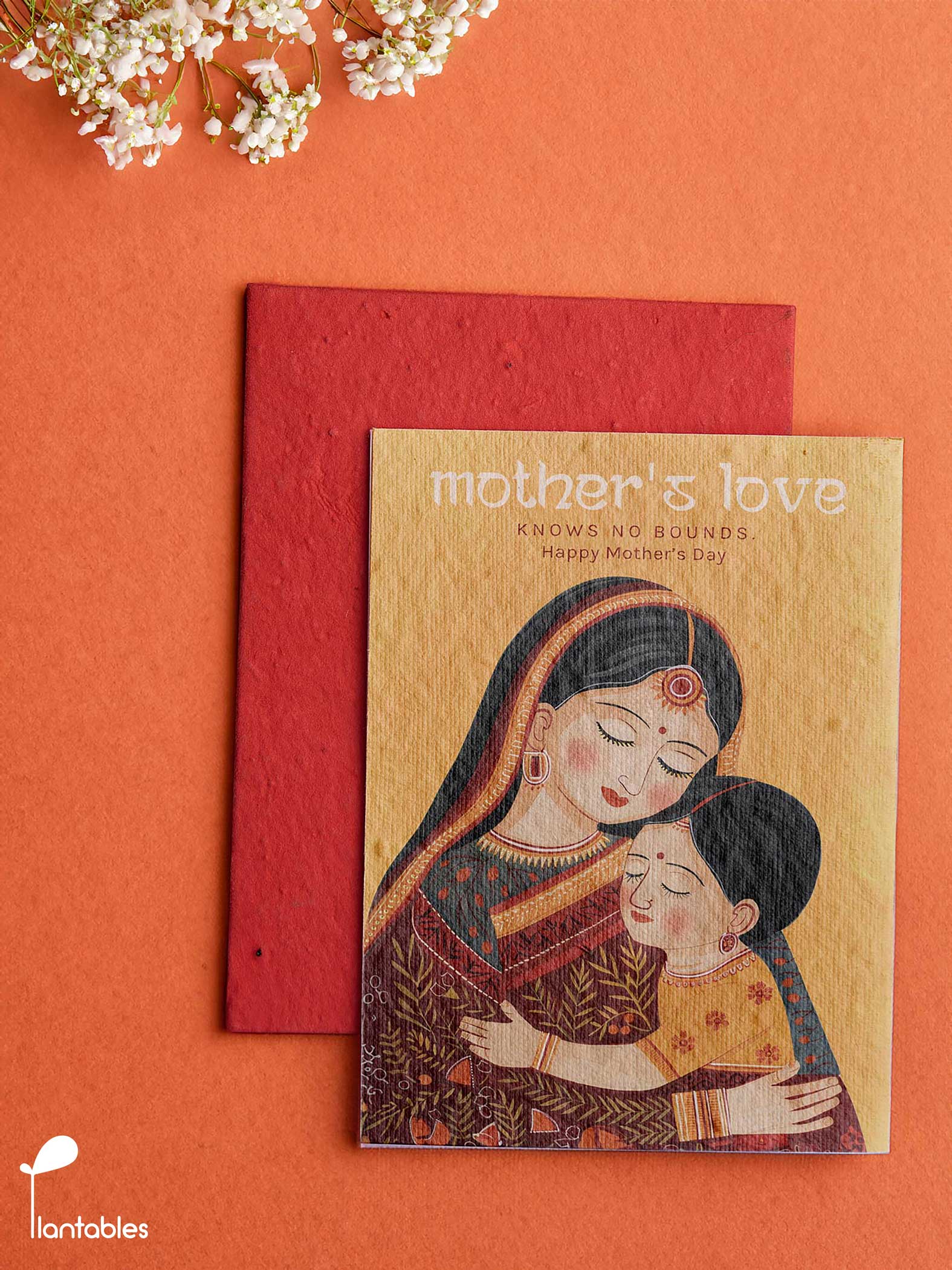 Mother's Love Knows No Bounds Greeting Card