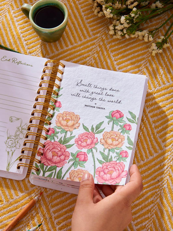 Meraki Eco-Conscious Undated Planner/Journal - Plantables