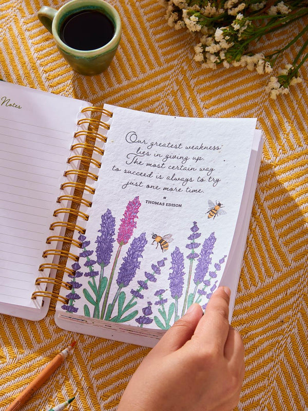 Meraki Eco-Conscious Undated Planner/Journal - Plantables