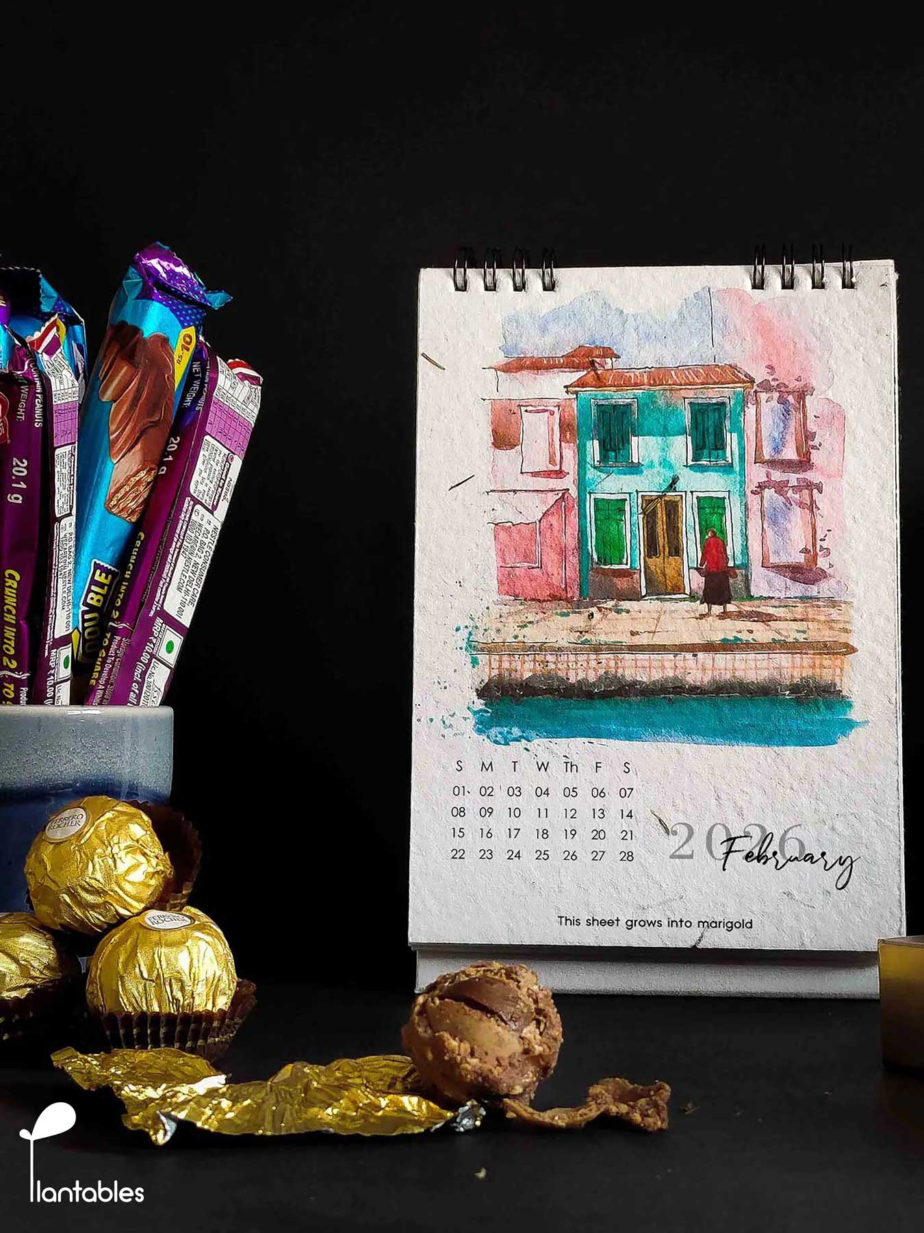 Raaste Plantable Calendar 2026