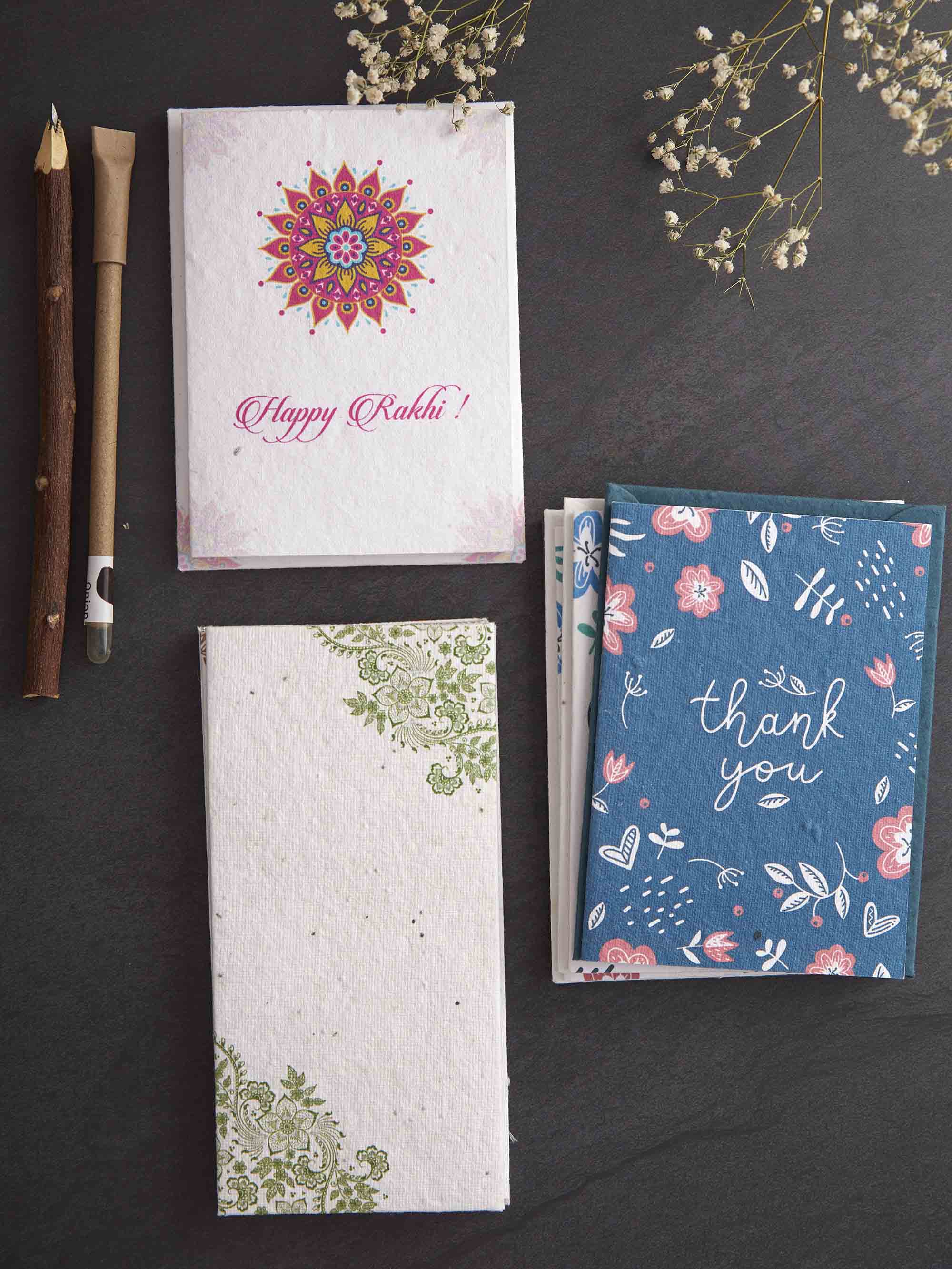 Letters : A Mini Stationery Rakhi Gift Kit for Sisters