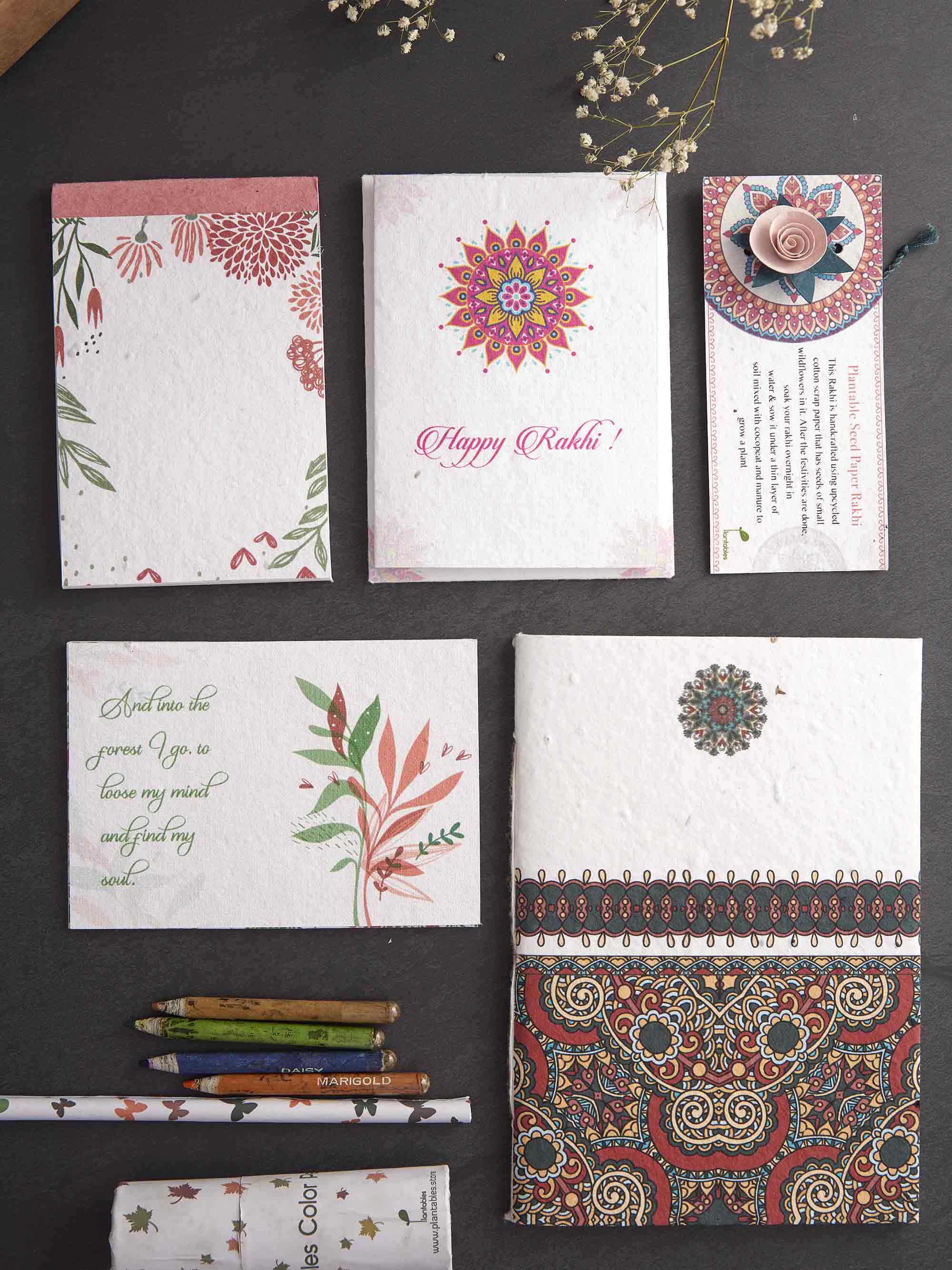 Patterns : A Mini Stationery Rakhi Gift Kit