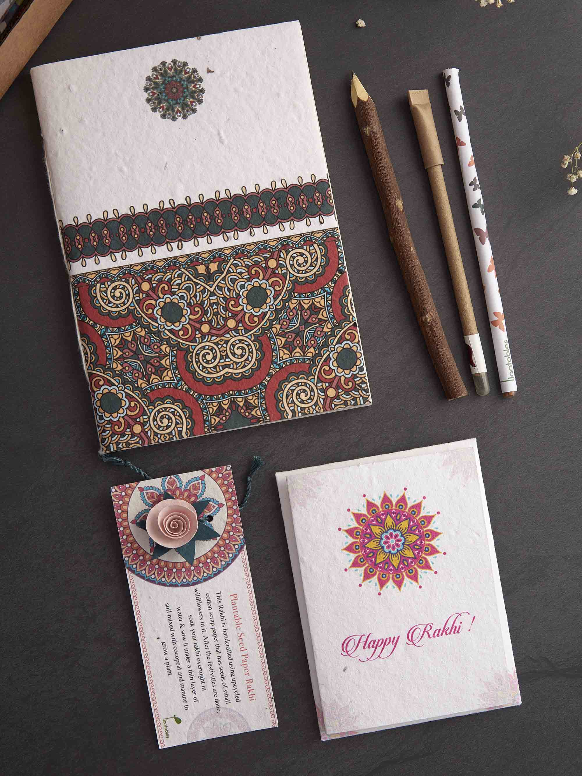Scribbles : A Mini Stationery Rakhi Gift Kit