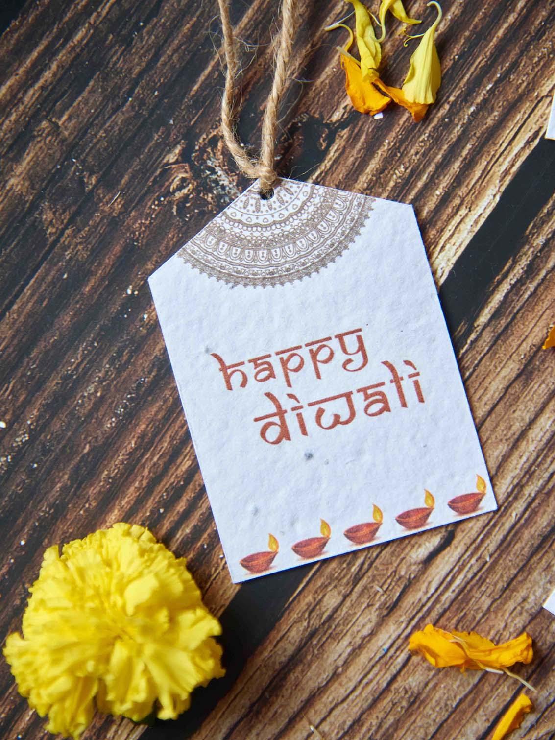 Diwali Gift Tags (Set of 8) - Plantables