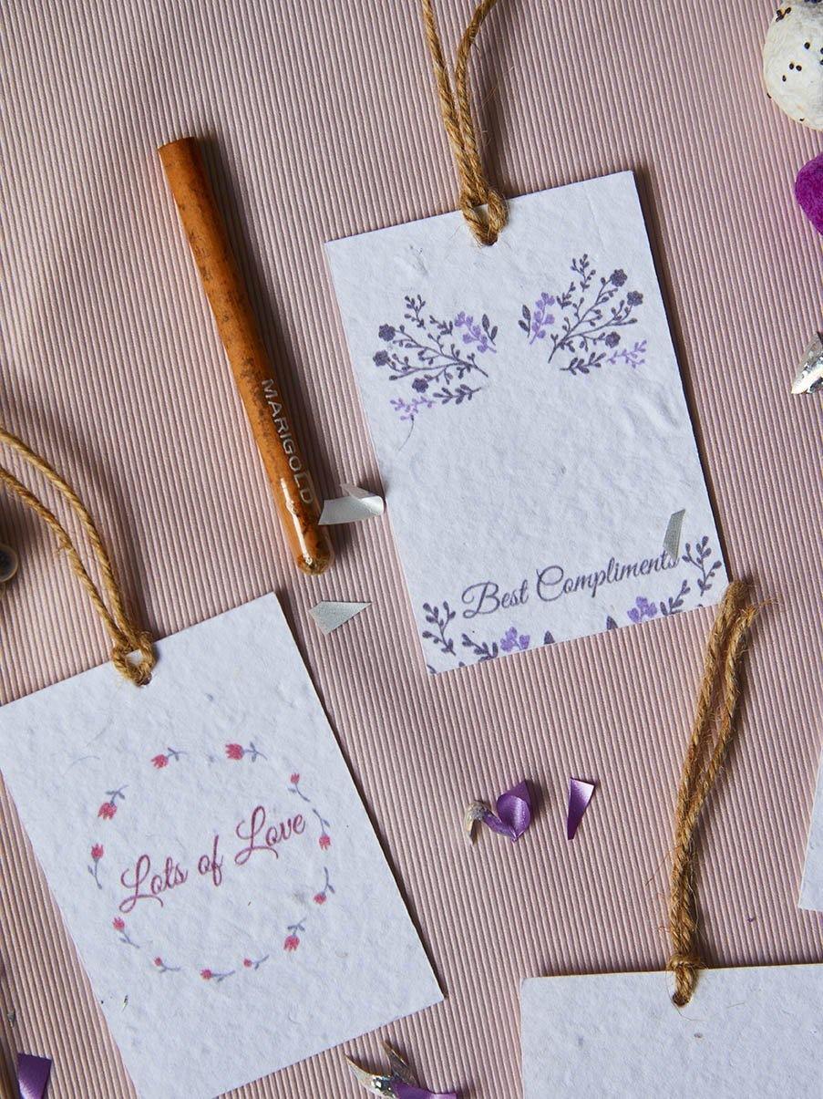 Lilac Love Gift Tags (Set of 8) - Plantables