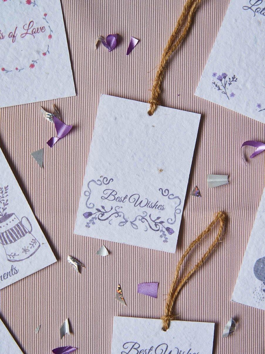 Lilac Love Gift Tags (Set of 8) - Plantables