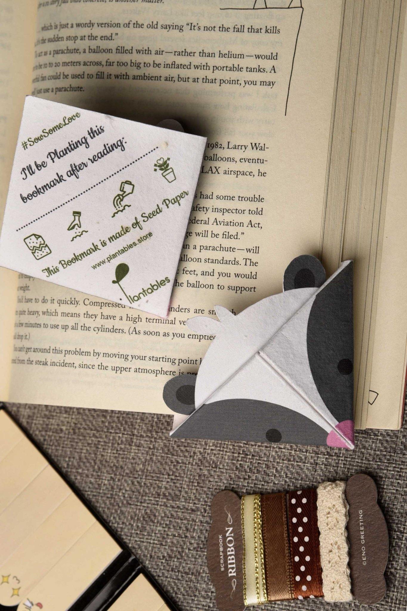 Origami Corner Bookmarks (Set of 7) - Plantables