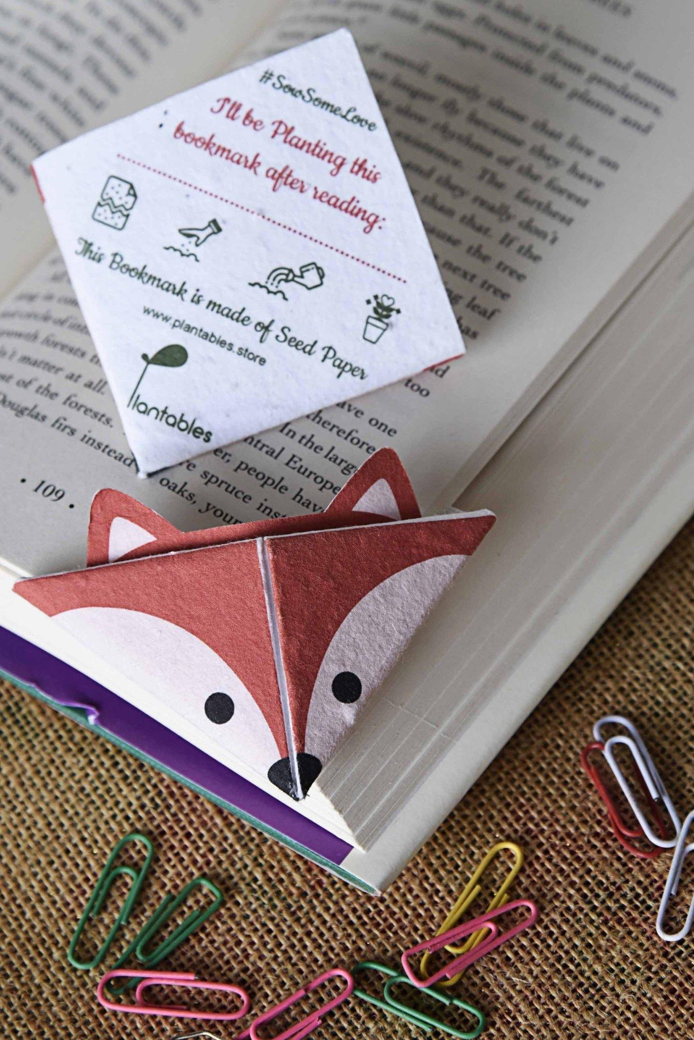 Origami Corner Bookmarks (Set of 7) - Plantables